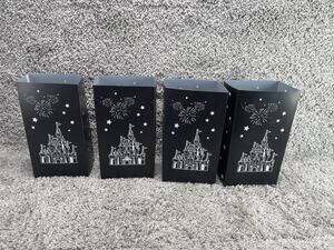 Magic Kingdom Disney Floral Department Exclusive Christmas Luminary Bag 4pk